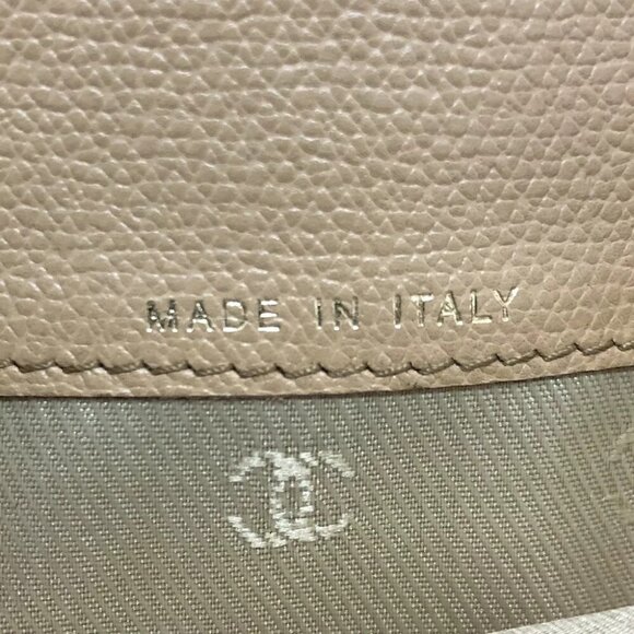 CHANEL COCO Button Wallet Bi-fold Wallet Long Wallet Beige/GoldHardware - Picture 10 of 16